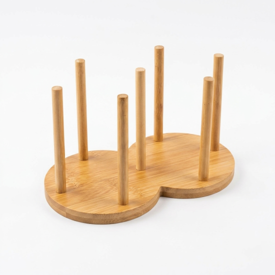 Wooden Cups Organizer